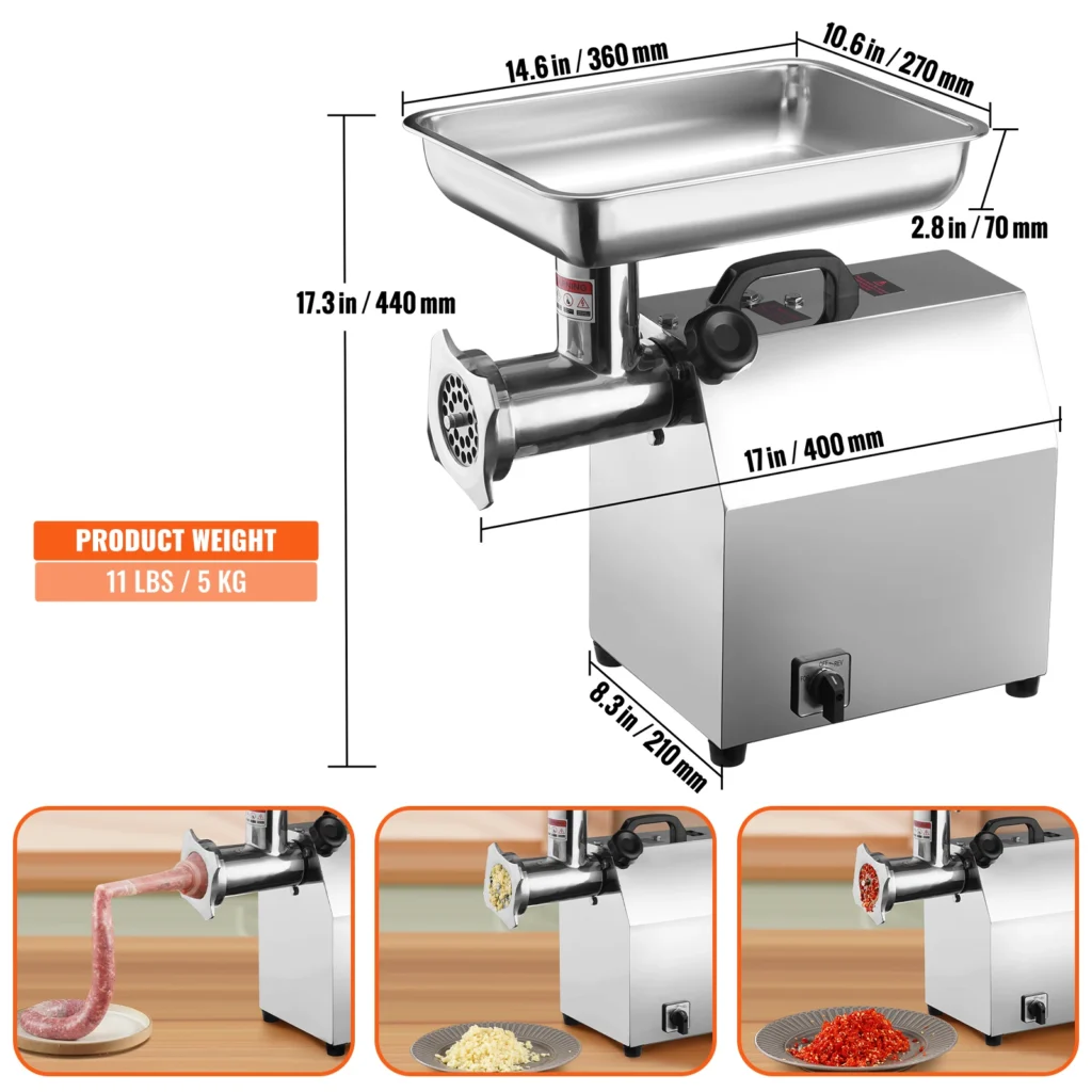 hachoir à viande professionnel